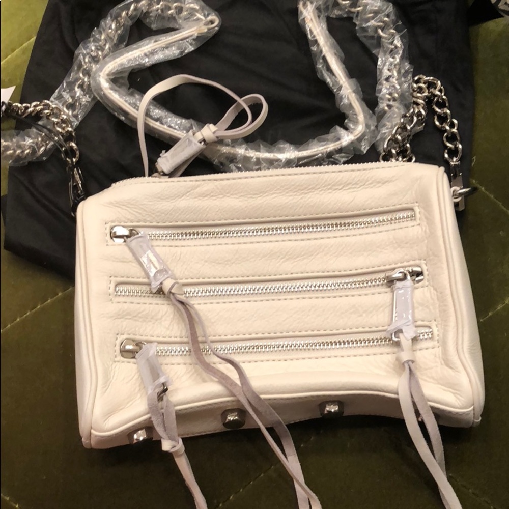 Rebecca Minkoff White Crossbody Bag